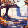 OctoberConceptArt Day1 #Falling Leaves (1/2)