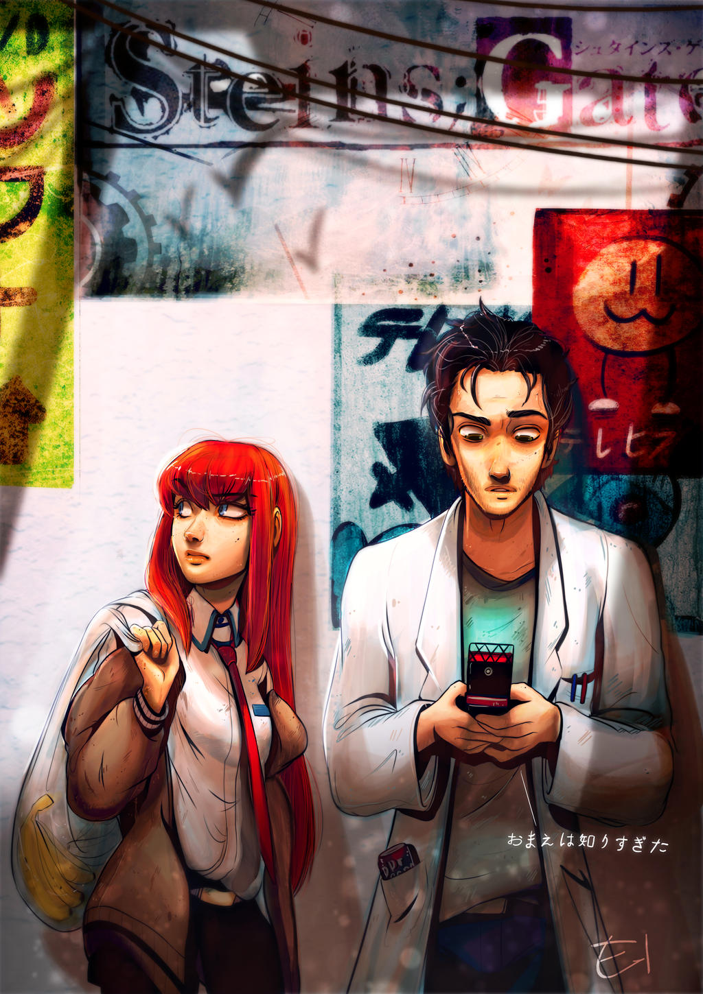 Fanart Steins Gate By Elena El On Deviantart Fanart Steins Gate By Elena El On Deviantart