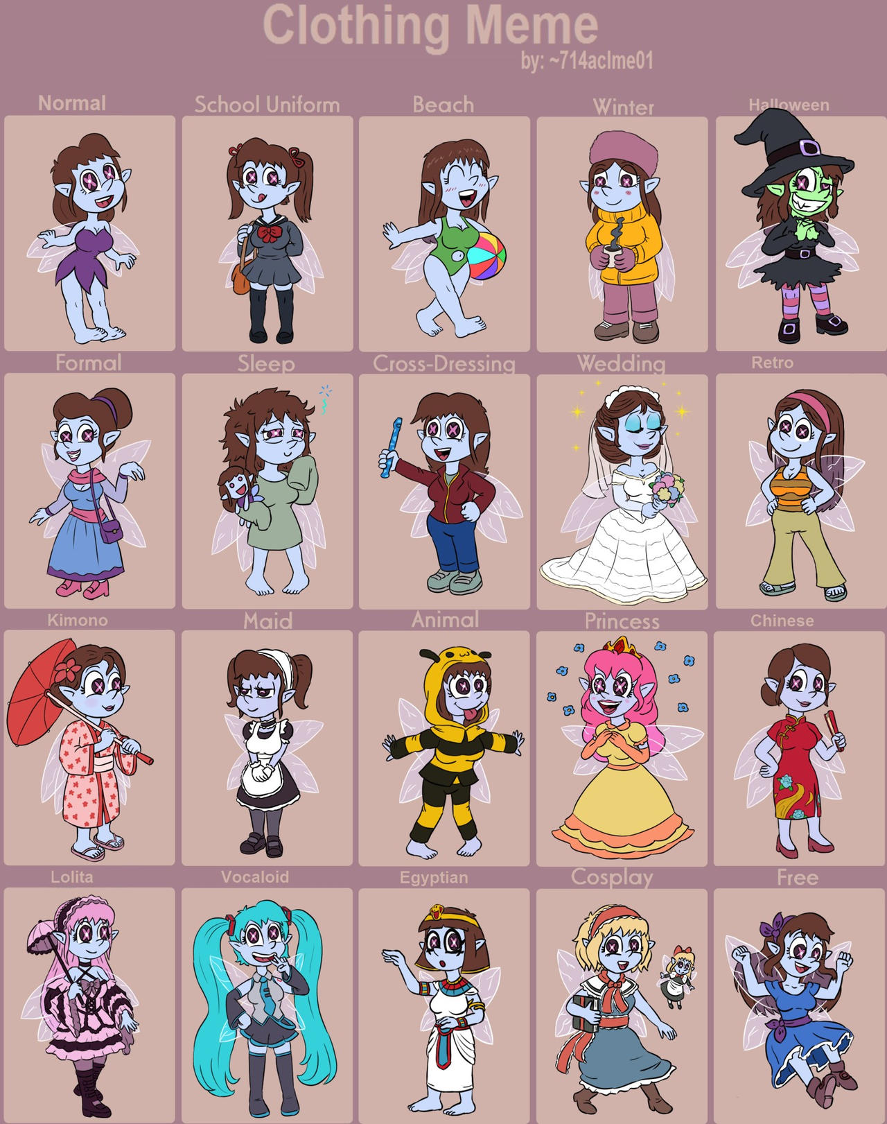 Mandy's Clothes Meme