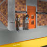 Chilling in the metro