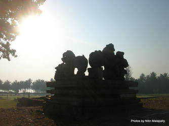 Sculptures In Morning Light