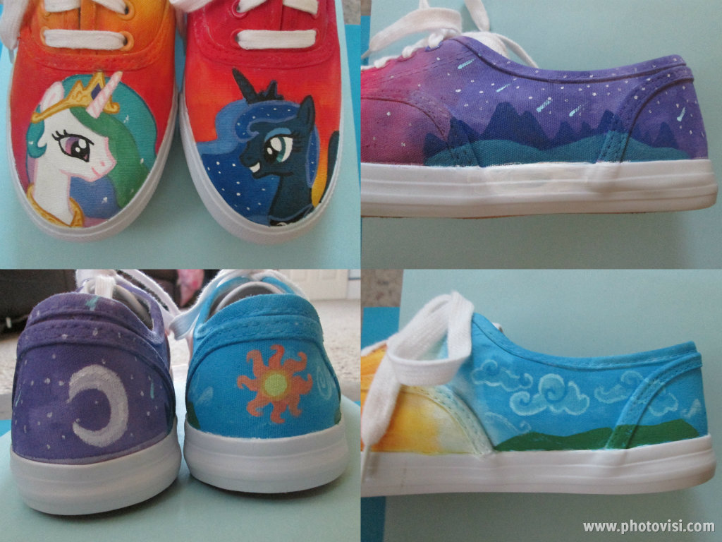 Celestia and Luna Shoes