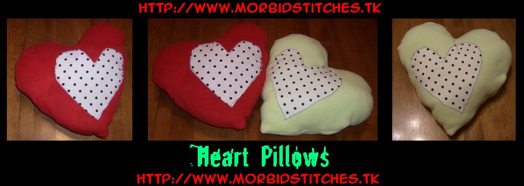 Heart Pillows