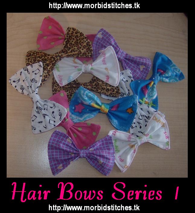 Hair Bows Series 1