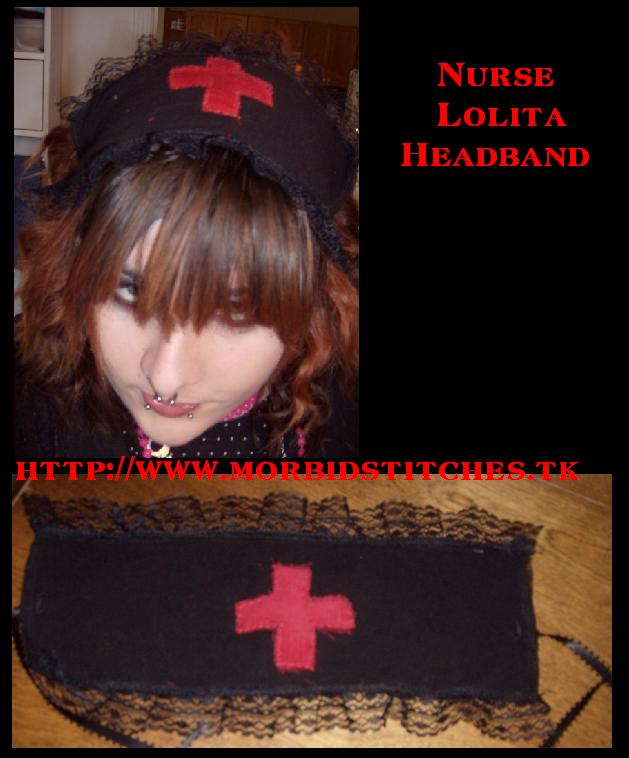 Medical Gothic Lolita Headband