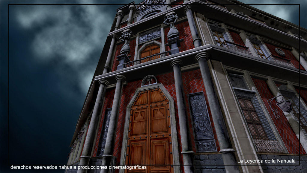 FACHADA CASONA DE LA NAHUALA by zu-2099 on DeviantArt