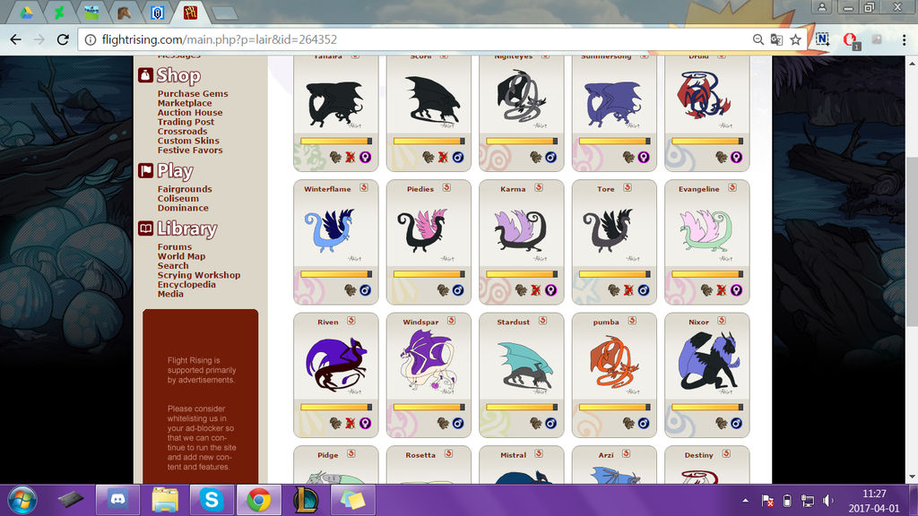 flight rising april fools 2017 by wilula on DeviantArt