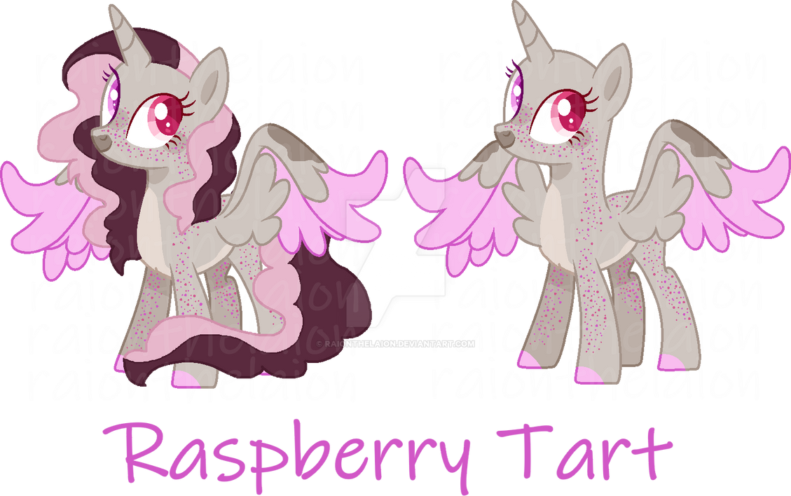 Dw Raspberry Oc (OC) Raspberry Tart - Redesign by raionthelaion on DeviantArt