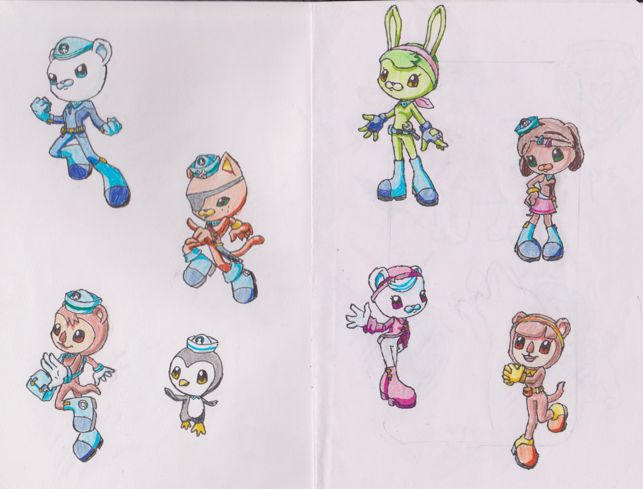 The Octonauts By Rosaliinalauren On Deviantart The Octonauts By Rosaliinalauren On Deviantart
