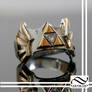 Crest of Hyrule Diamond Ring