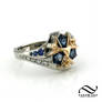 New Custom Zora Sapphire Ring