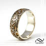 New Mens Two tone Zelda Ring
