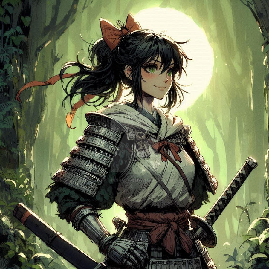 Samurai by NathanRaltsAI on DeviantArt