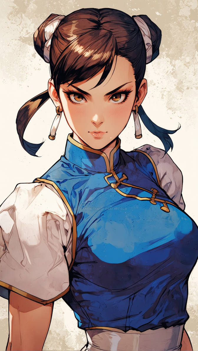 Chun Li In English Chun-Li by NathanRaltsAI on DeviantArt