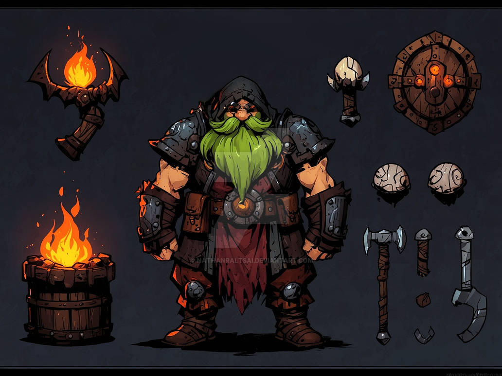 Dwarf2 Object Library Dwarf (2) by NathanRaltsAI on DeviantArt
