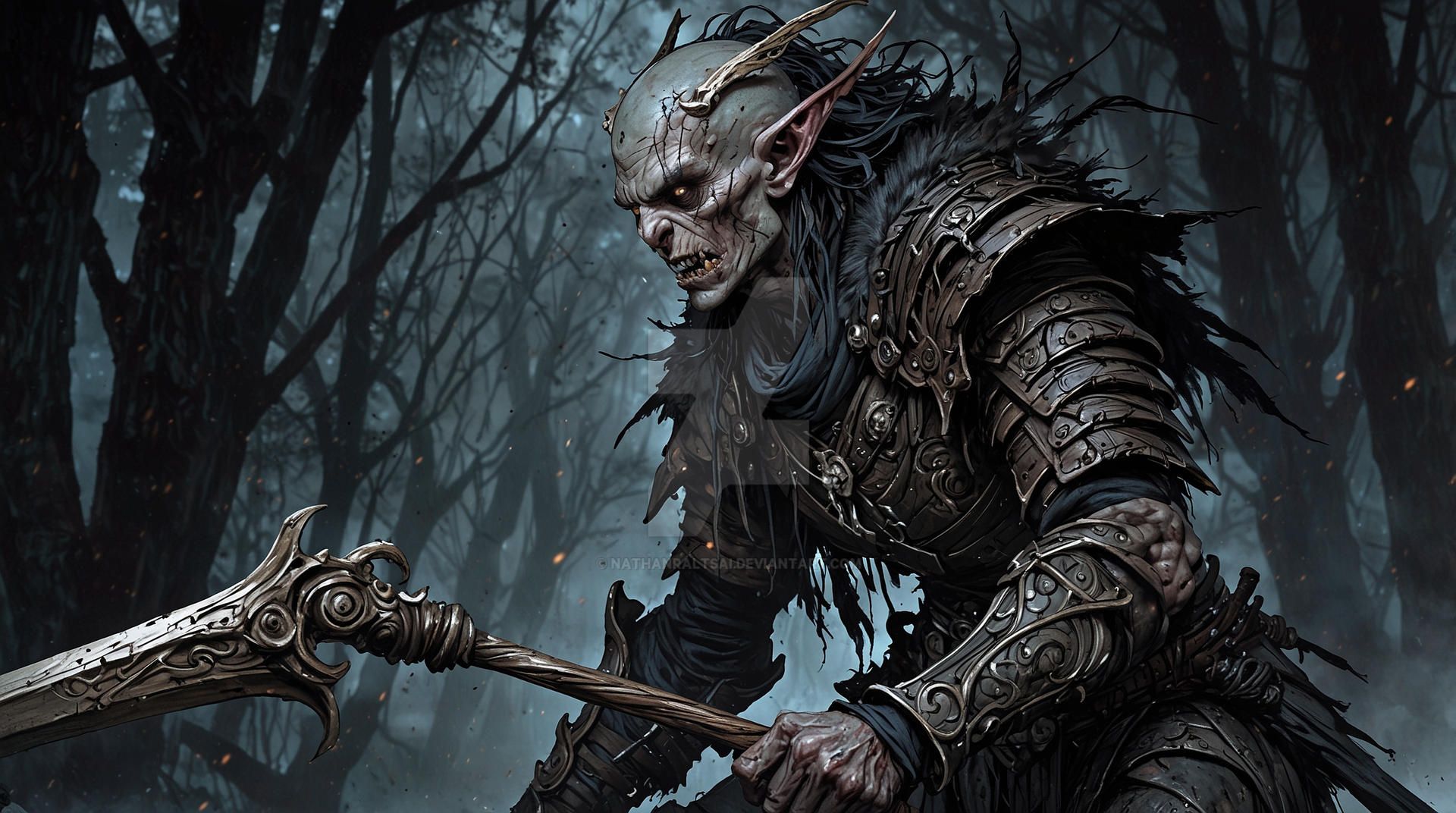 Deepfallen Elf by NathanRaltsAI on DeviantArt