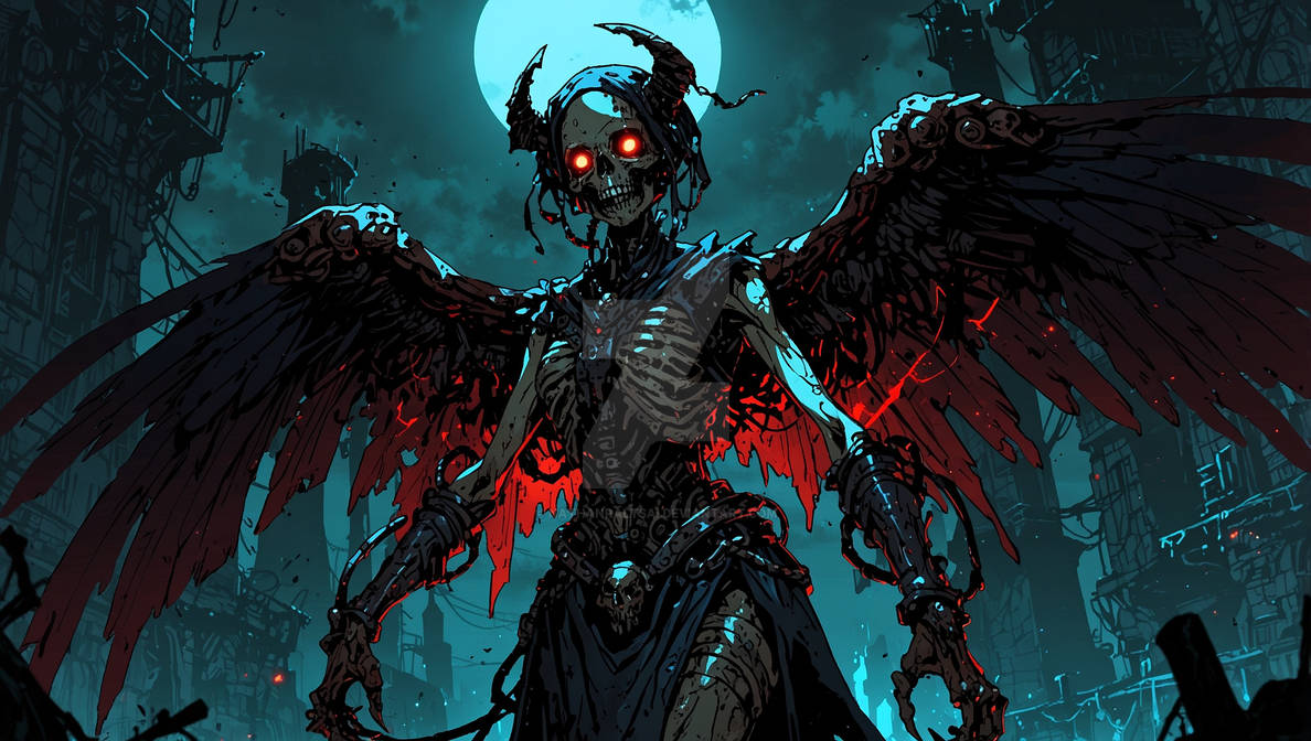 Winged Wraith by NathanRaltsAI on DeviantArt