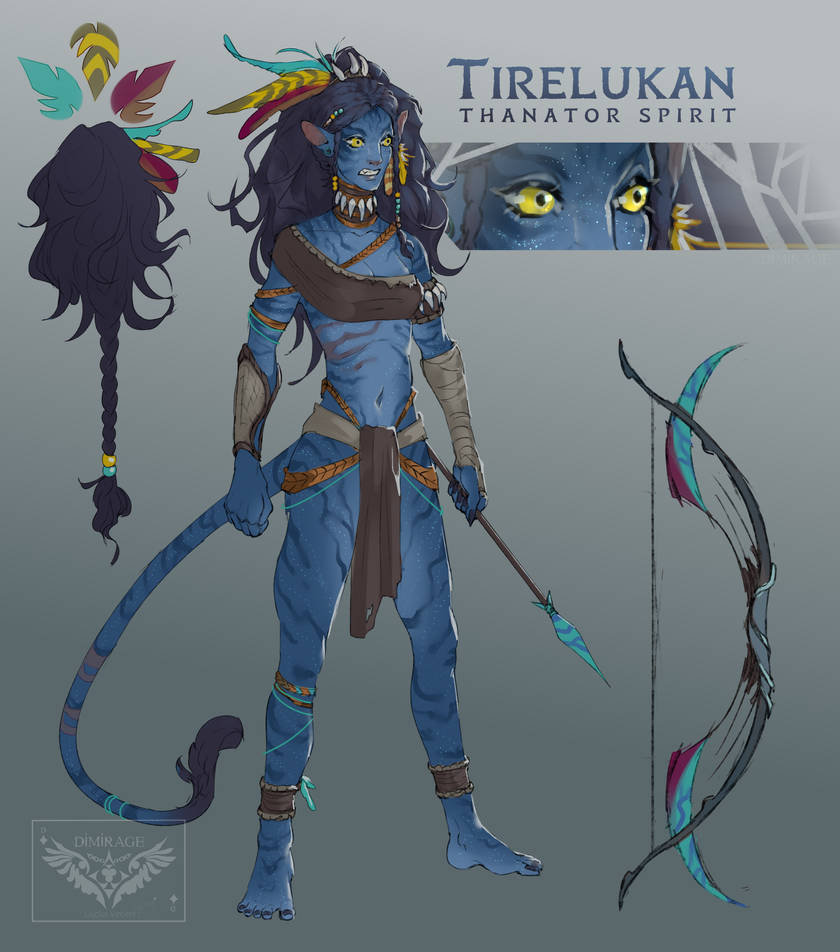 Na'vi oc commission by Dimirage666 on DeviantArt