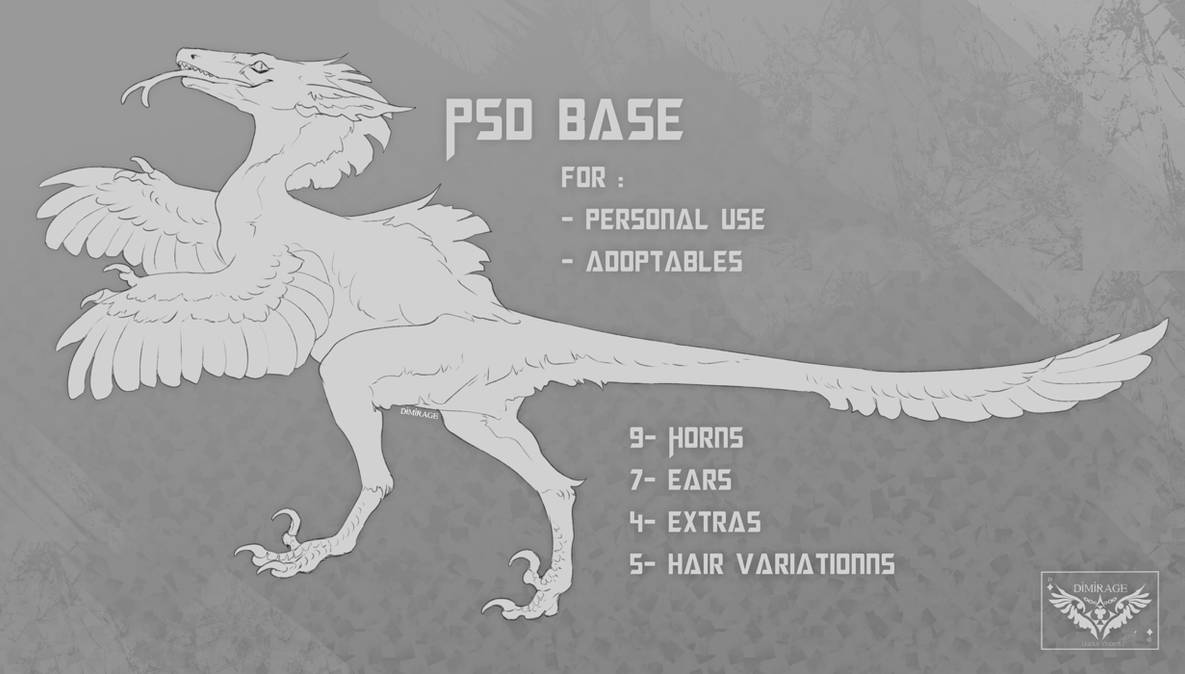 raptor P2U base by Dimirage666 on DeviantArt