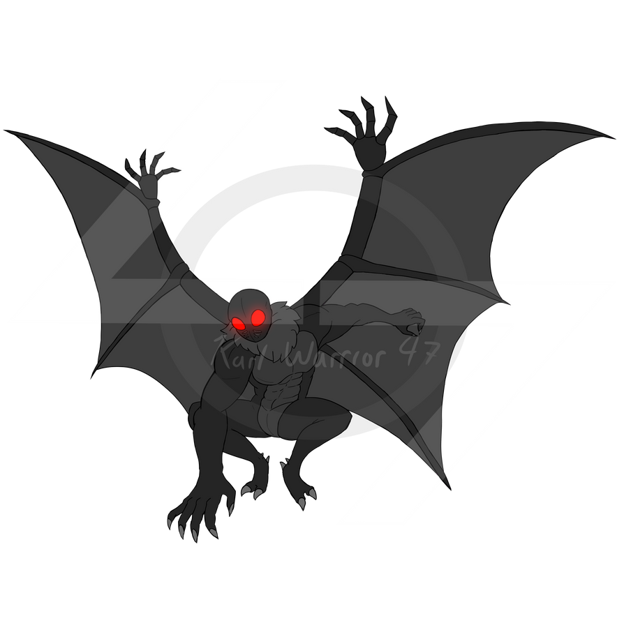 Mothman Cursor COMMISSION: Mothman by KarlWarrior47 on DeviantArt