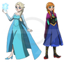 REQUEST: Elsa and Anna