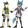 REQUEST: Akari and Wilds (Blue-Lambda's OC)