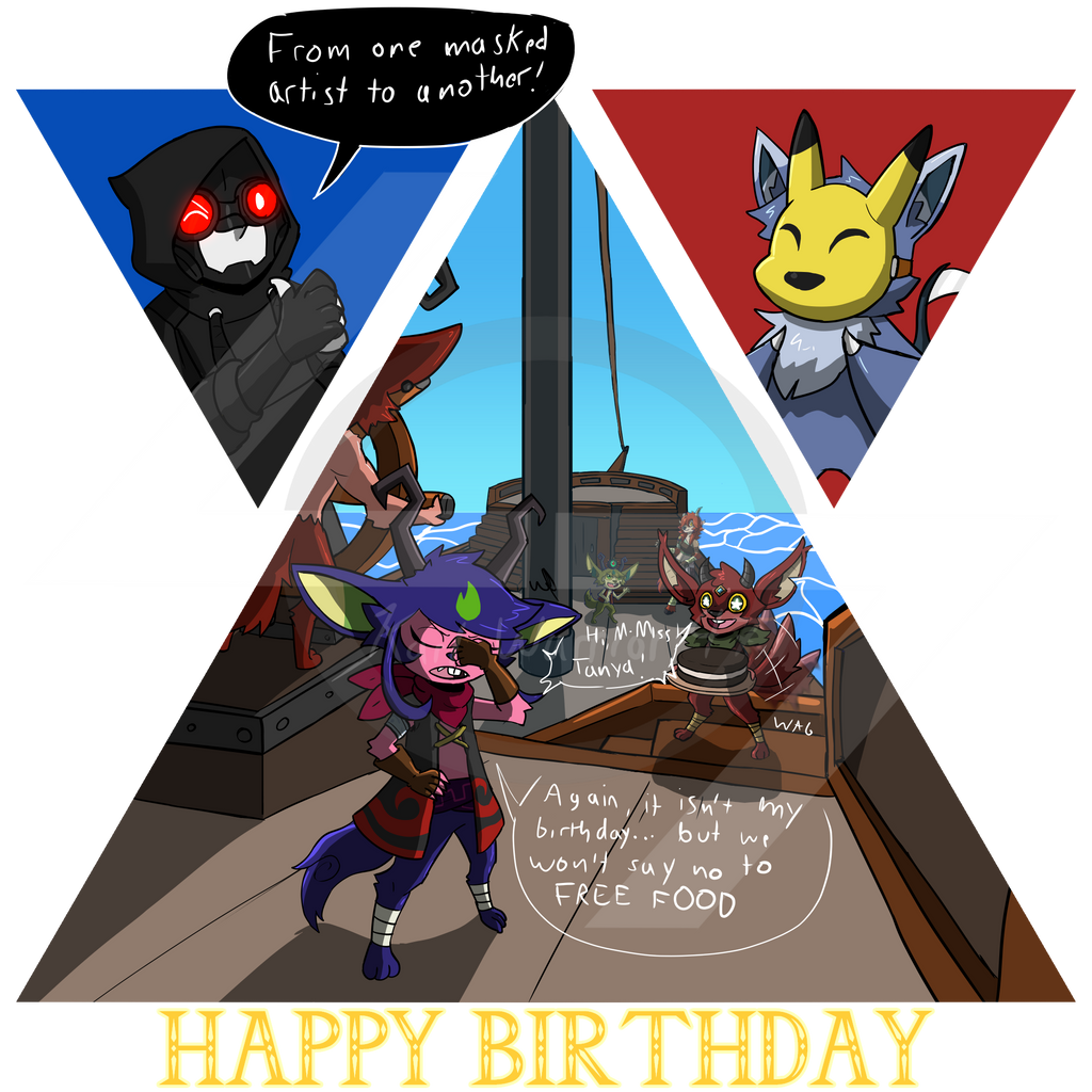 Ask-Miniblin B-Day 2021 by KarlWarrior47 on DeviantArt