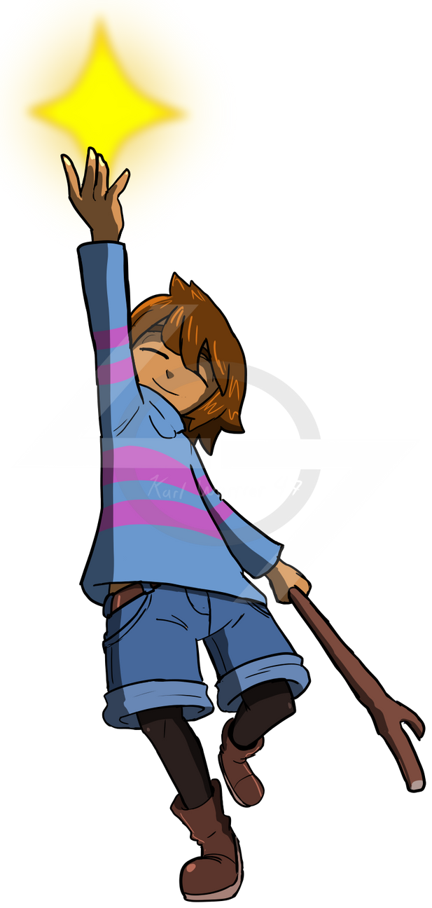Frisk Using Save Point Frisk - Savepoint! by KarlWarrior47 on DeviantArt