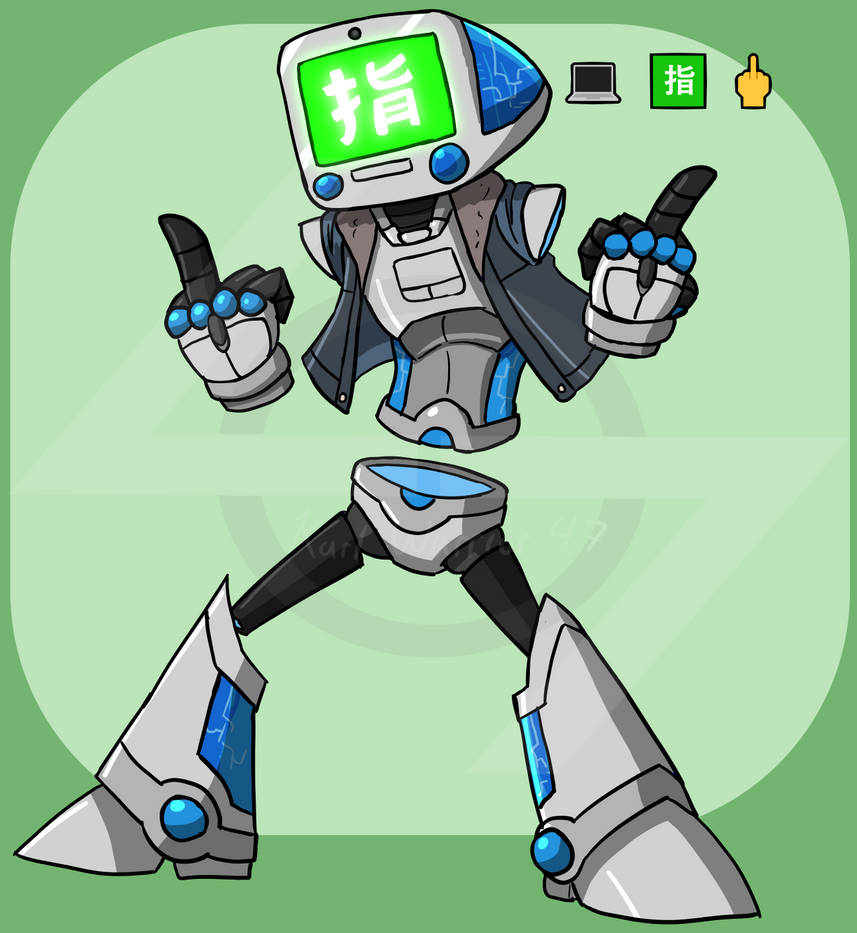Rude Computer Case Emoji Character Design - Rude Computer by KarlWarrior47 on DeviantArt