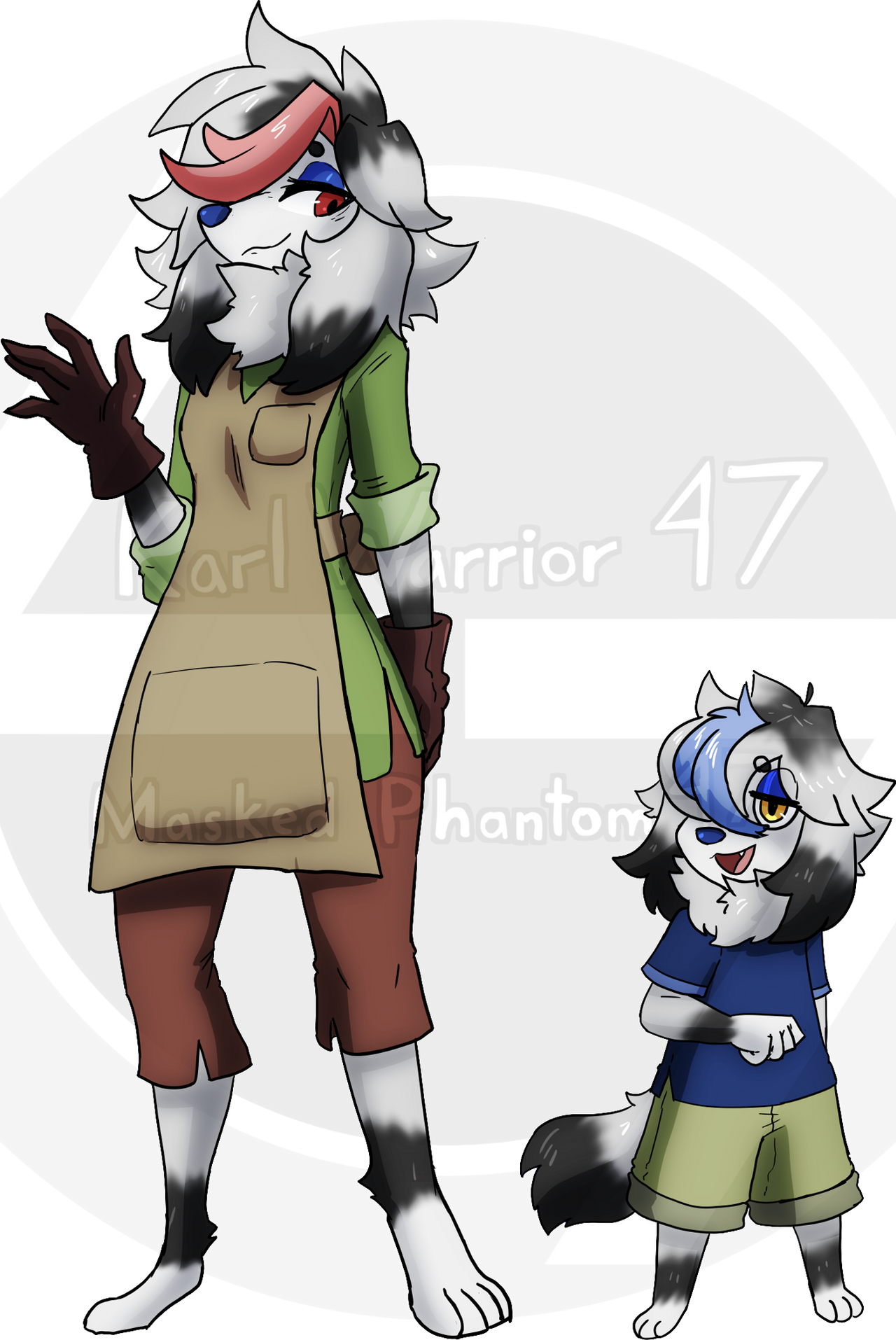 Rena and Rennie! by KarlWarrior47 on DeviantArt