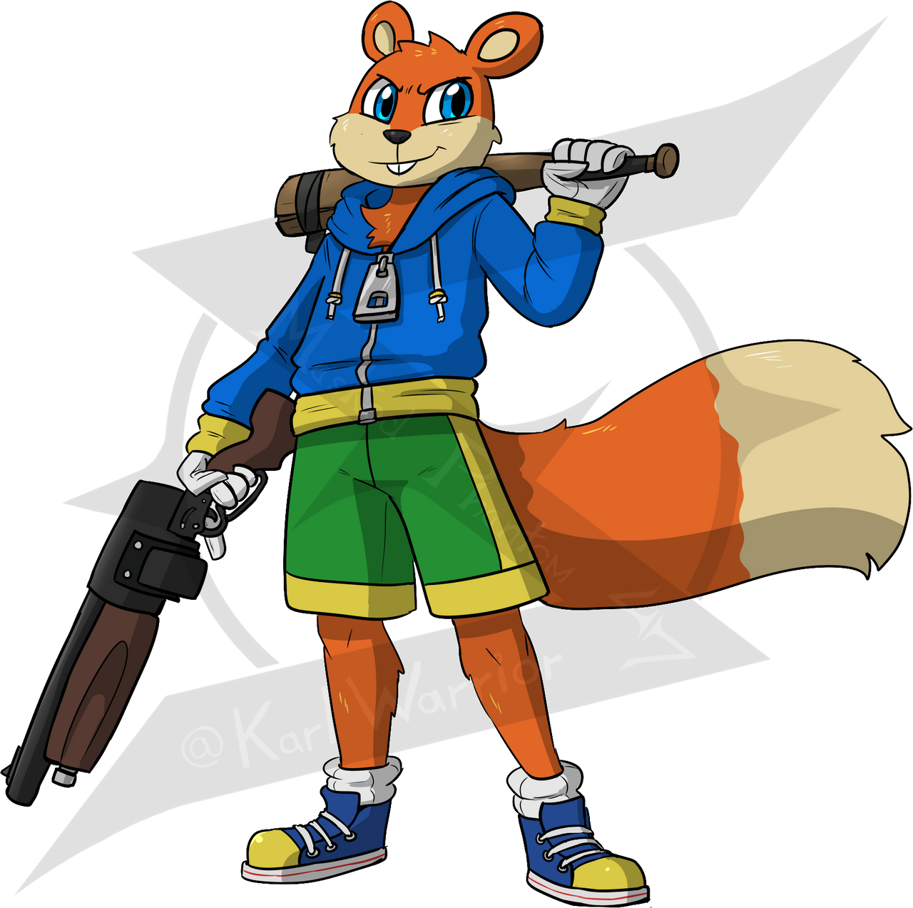COMMISSION! Conker Reloaded by KarlWarrior47 on DeviantArt