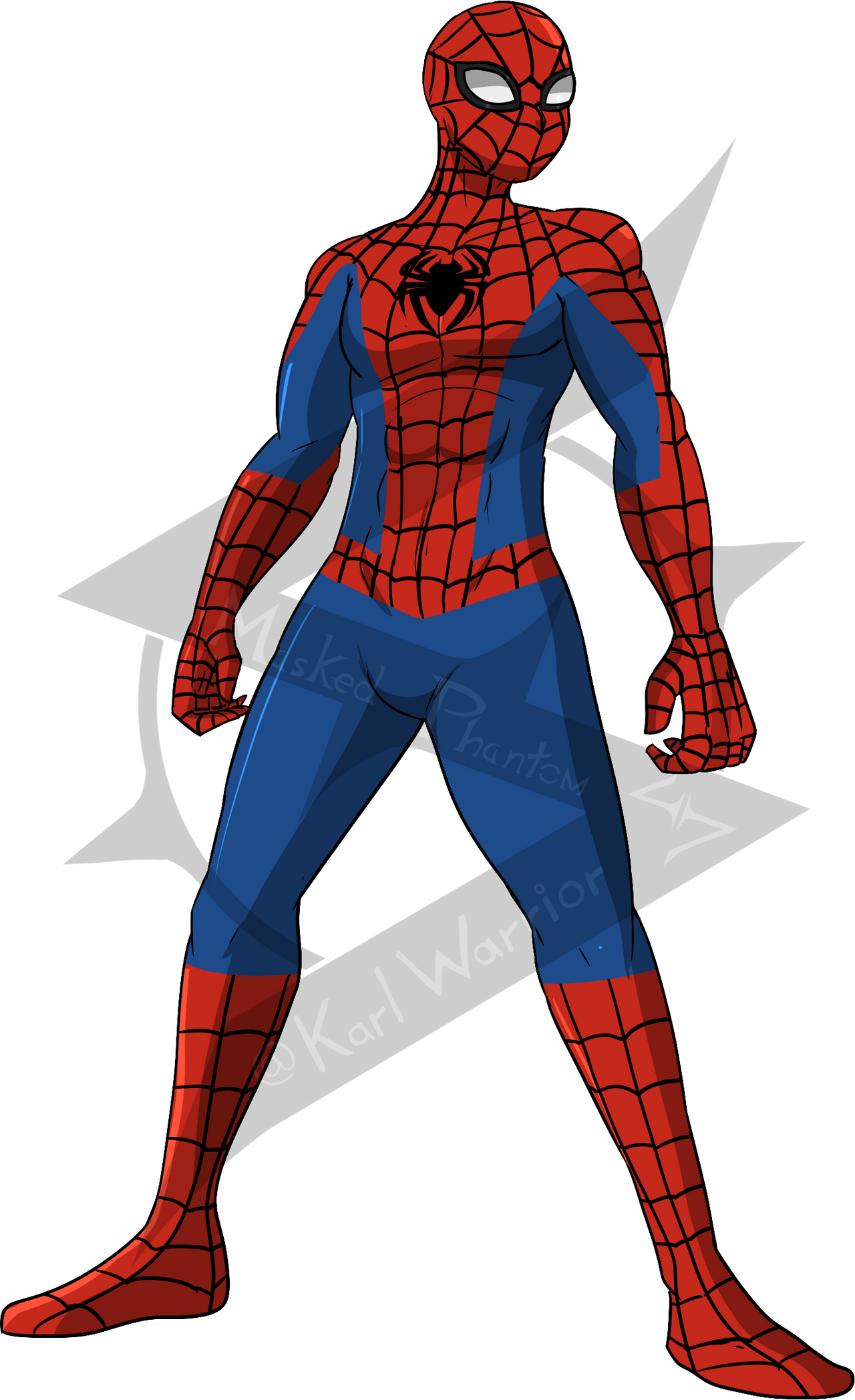 COMMISSION Classic Suit Spider Man By KarlWarrior47 On DeviantArt commission-classic-suit-spider-man-by-karlwarrior47-on-deviantart