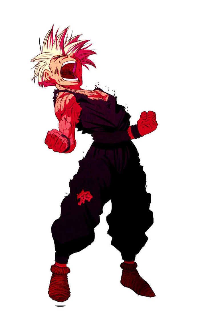 Gohans Rage by CollageStar on DeviantArt