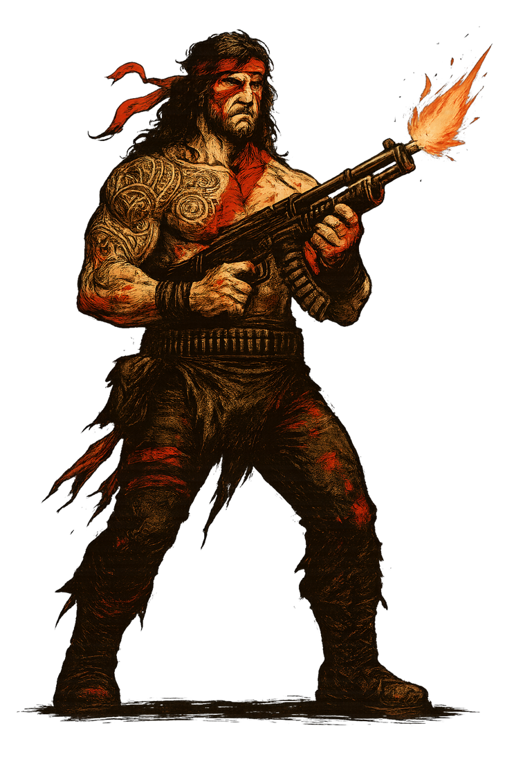 Rambo by bruxurso on DeviantArt