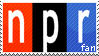 NPR fan stamp by EmeralFairy