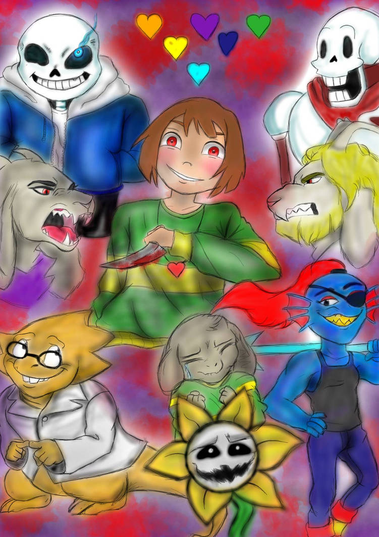 Underhorror undertale horror by Hanmari12 on DeviantArt