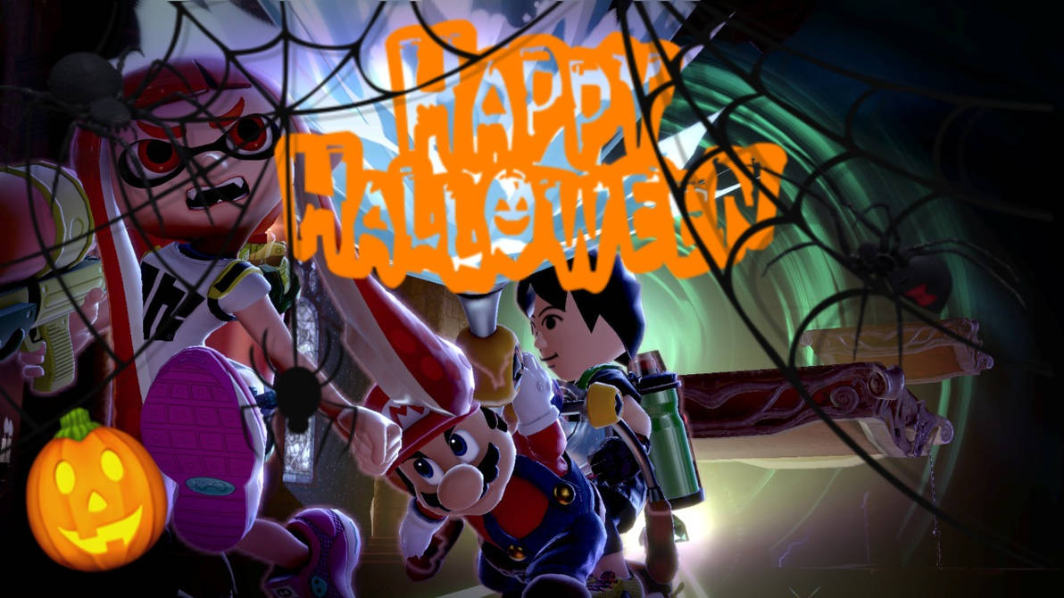 Mario inkling girl and Diego in Halloween by Eddazzling81 on DeviantArt