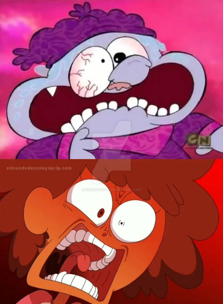 Chowder Big Scary R Chowder and Anne face danger scary by Eddazzling81 on DeviantArt