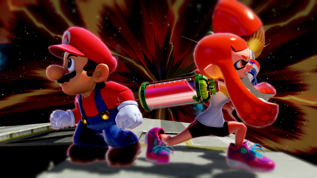 Mario X Inkling Girl on Mario-woomy - DeviantArt