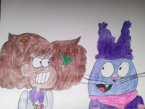 Anne boonchuy and Chowder version cartoon