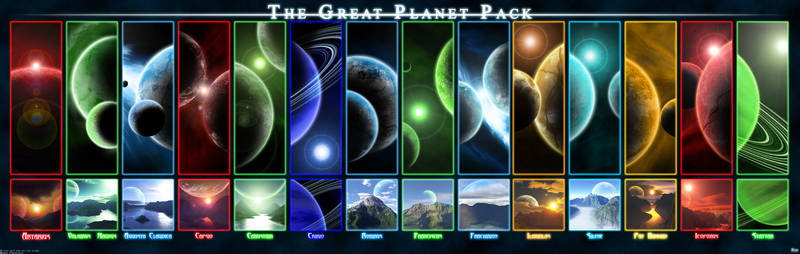 The Great Planet Pack