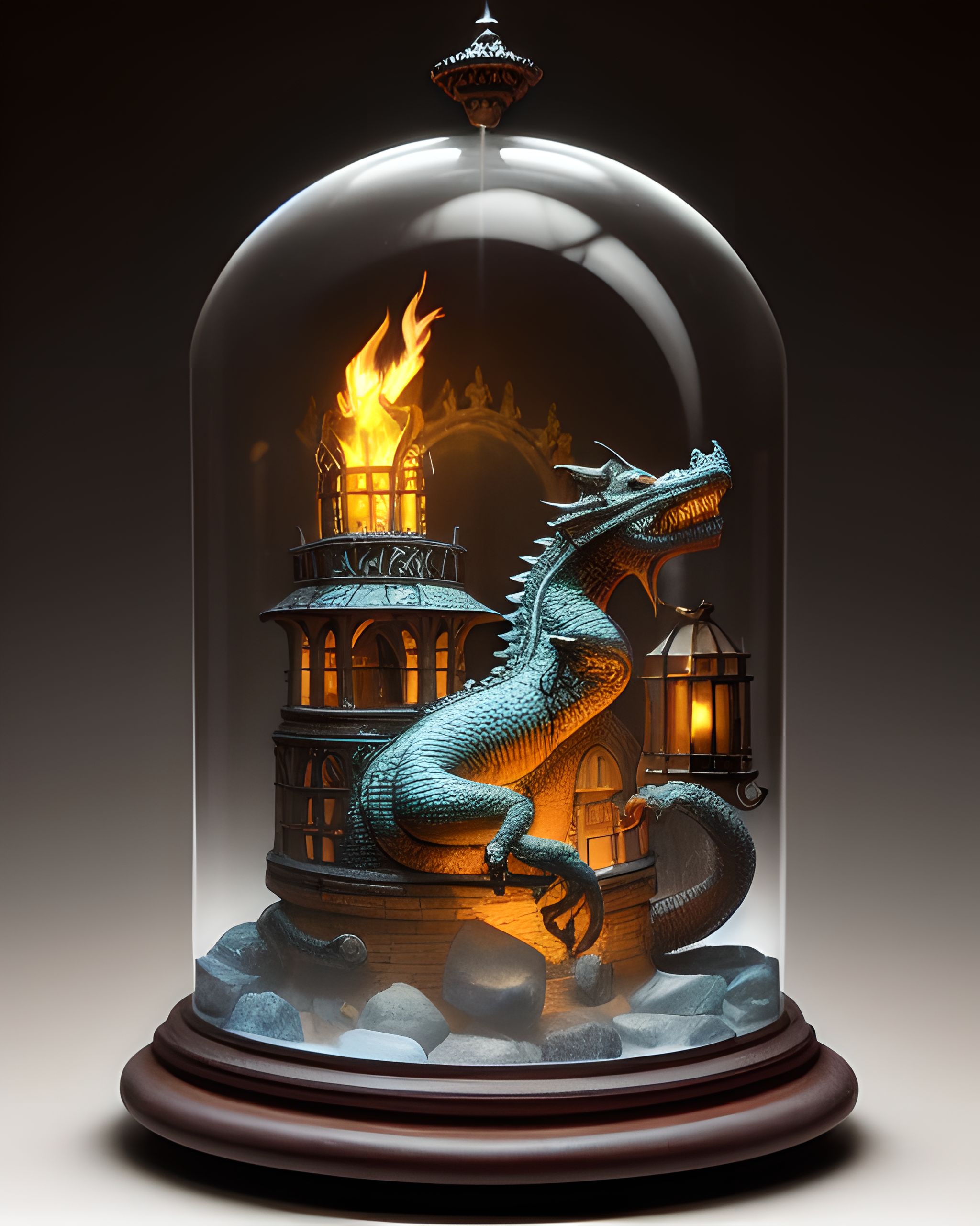 Dragon Lamp, Nemesis Now by dashinvaine on DeviantArt