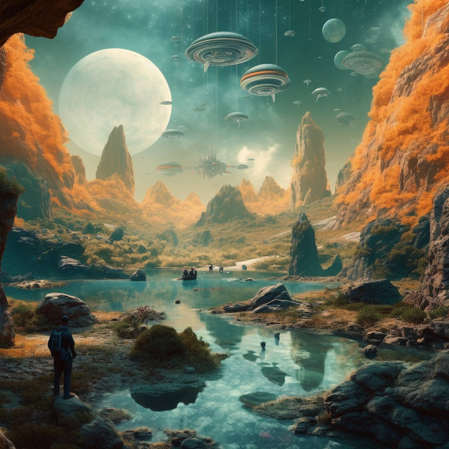 Alien world by icedragon4u on DeviantArt