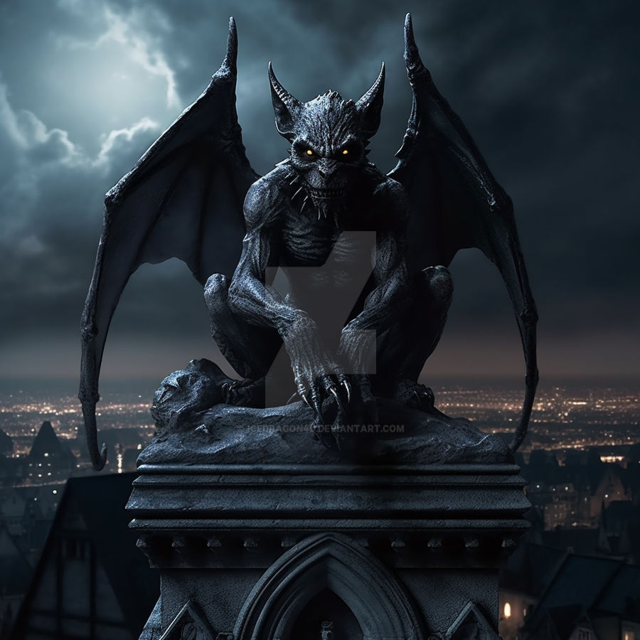 A Realistic Gargoyle By Icedragon4u On DeviantArt a-realistic-gargoyle-by-icedragon4u-on-deviantart