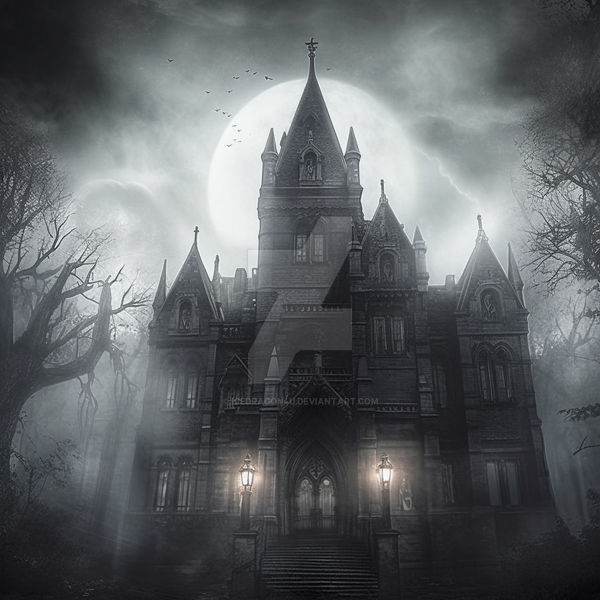 Creepy Mansion by icedragon4u on DeviantArt