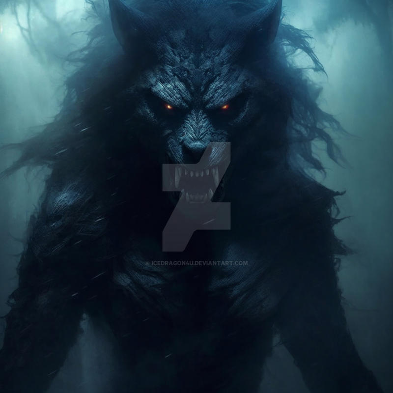 Deviantart Pythos Werewolf Werewolf by icedragon4u on DeviantArt