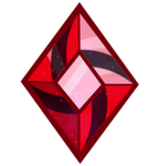Alicorn Amulet gem vector (Phantom Ruby style) by Venjix5