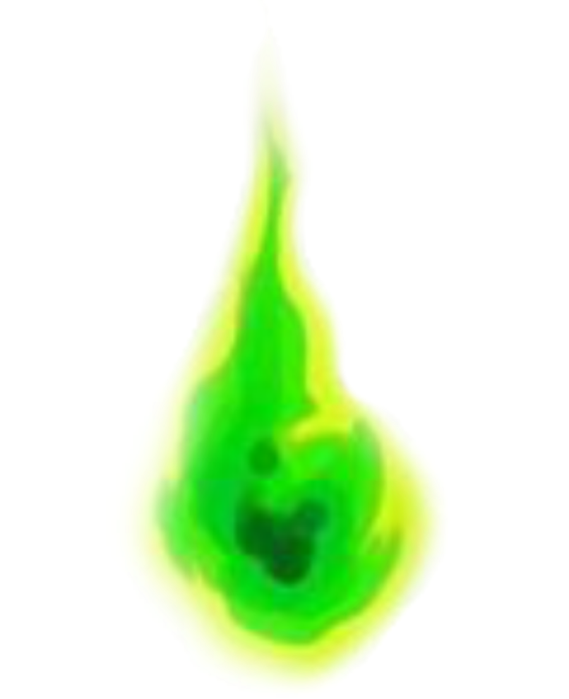 Green Flame By Venjix5 On Deviantart