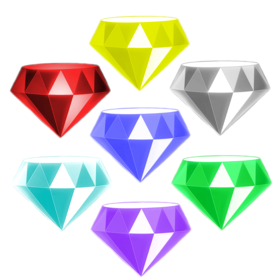Chaos Emeralds Colors