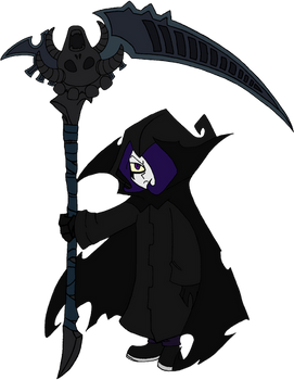 Dark Sid, the Shadow Boy (with Death Scythe)
